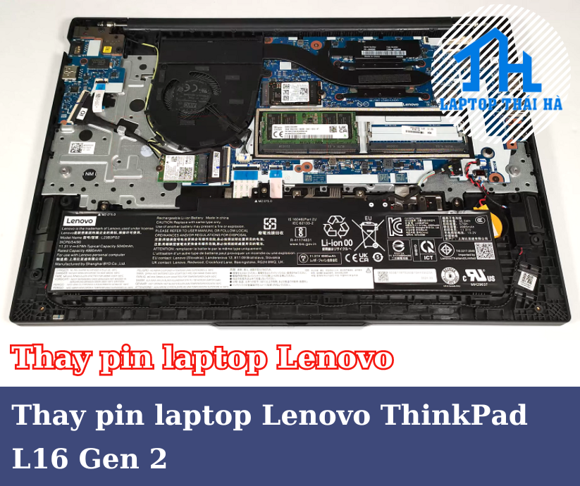 Thay pin laptop Lenovo ThinkPad L16 Gen 2