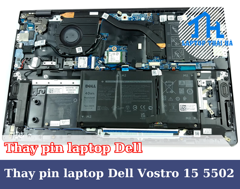 Thay pin laptop Dell Vostro 15 5502