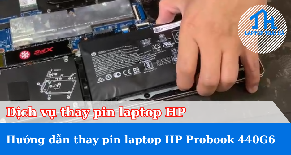 Thay pin laptop HP Probook 440G6