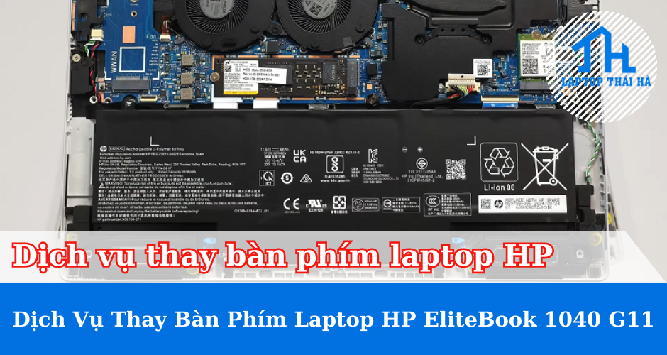 Dịch vụ thay pin laptop HP EliteBook 1040 G11
