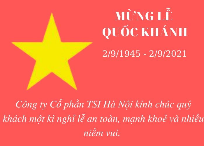 Mừng lễ Quốc Khánh (2/9/1945-2/9/2021)