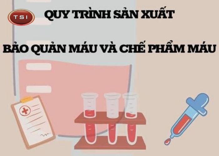 Quy trình sản xuất, bảo quản máu và chế phẩm từ máu