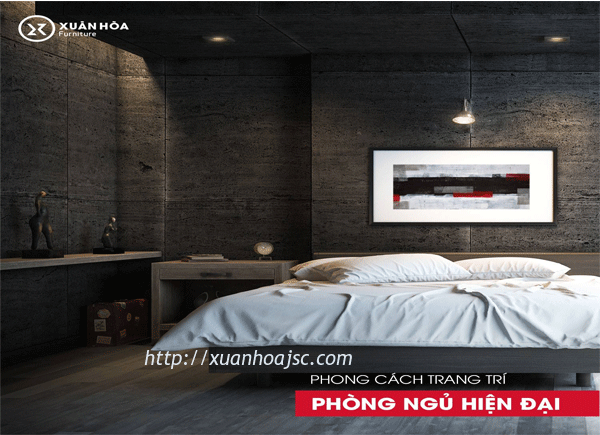 Phong cách trang trí phòng ngủ hiện đại