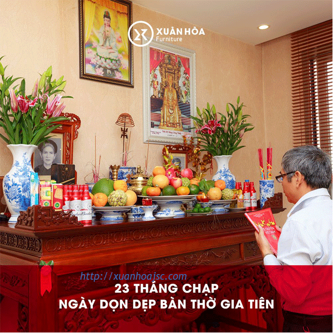 23 Tháng chạp - Ngày dọn dẹp bàn thờ gia tiên