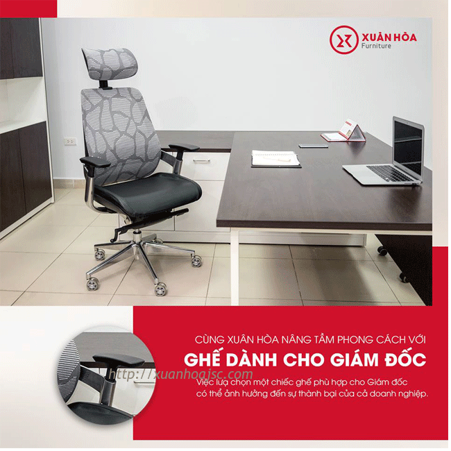 Tính năng ưu việt của dòng ghế xoay Future Office dành cho vị trí lãnh đạo