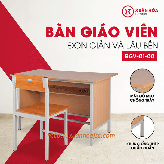 Làm sao để sử dụng bàn giáo viên lâu hơn?