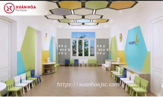 Xuân Hòa cung cấp bàn ghế cho Hệ thống Trường mầm non song ngữ Eduplay Garden