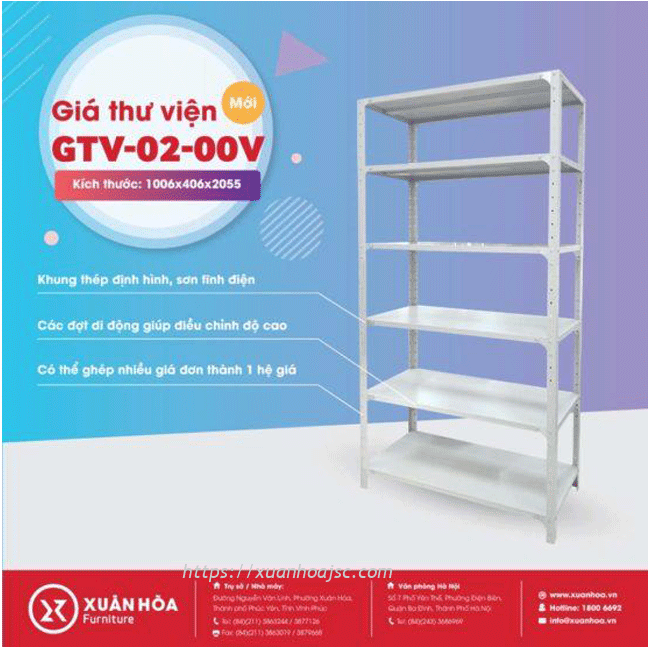 Các lưu ý khi chọn mua giá thư viện cho trường học