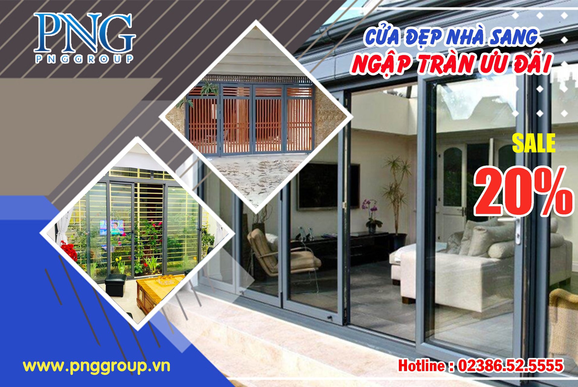 Khuyến Mãi: Lắp Đặt Cửa Nhôm Kính, Cửa Tự Động tại Vinh, Nghệ An