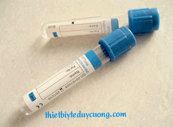 Các loại ống nghiệm dùng trong xét nghiệm lâm sàng