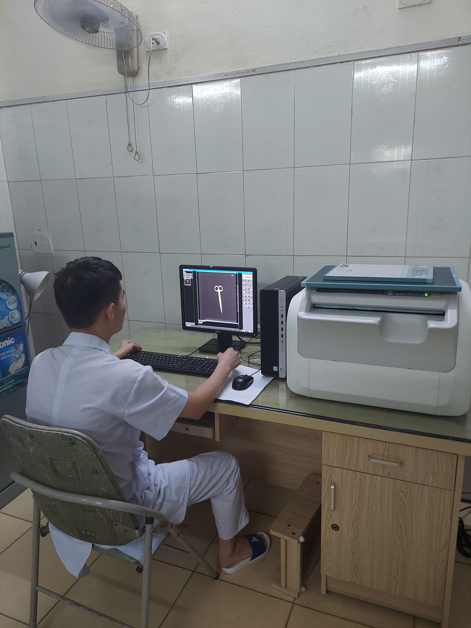 Duy Cường -  Lắp đặt và bàn giao máy X-Quang kỹ thuật số cho Phòng Khám tại TT Quảng Xương- Thanh Hóa