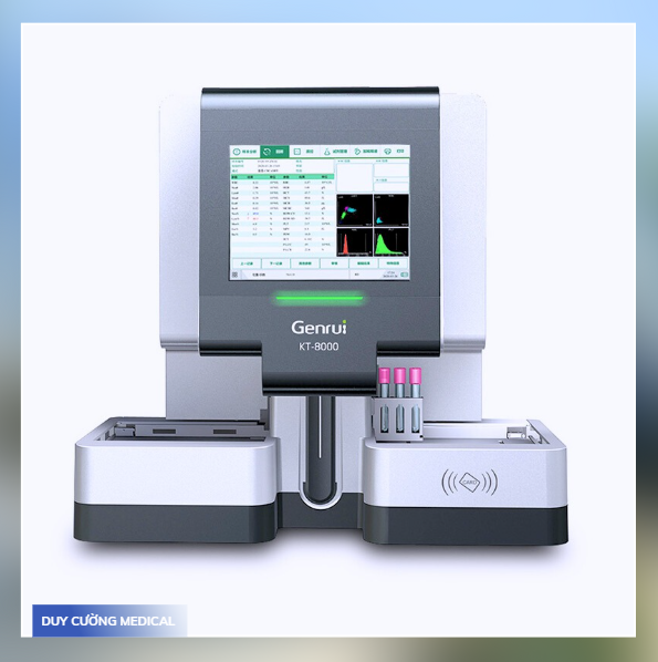 So sánh máy xét nghiệm huyết học Genrui KT-6400 và KT-8000: Nên chọn dòng nào cho phòng xét nghiệm của bạn?