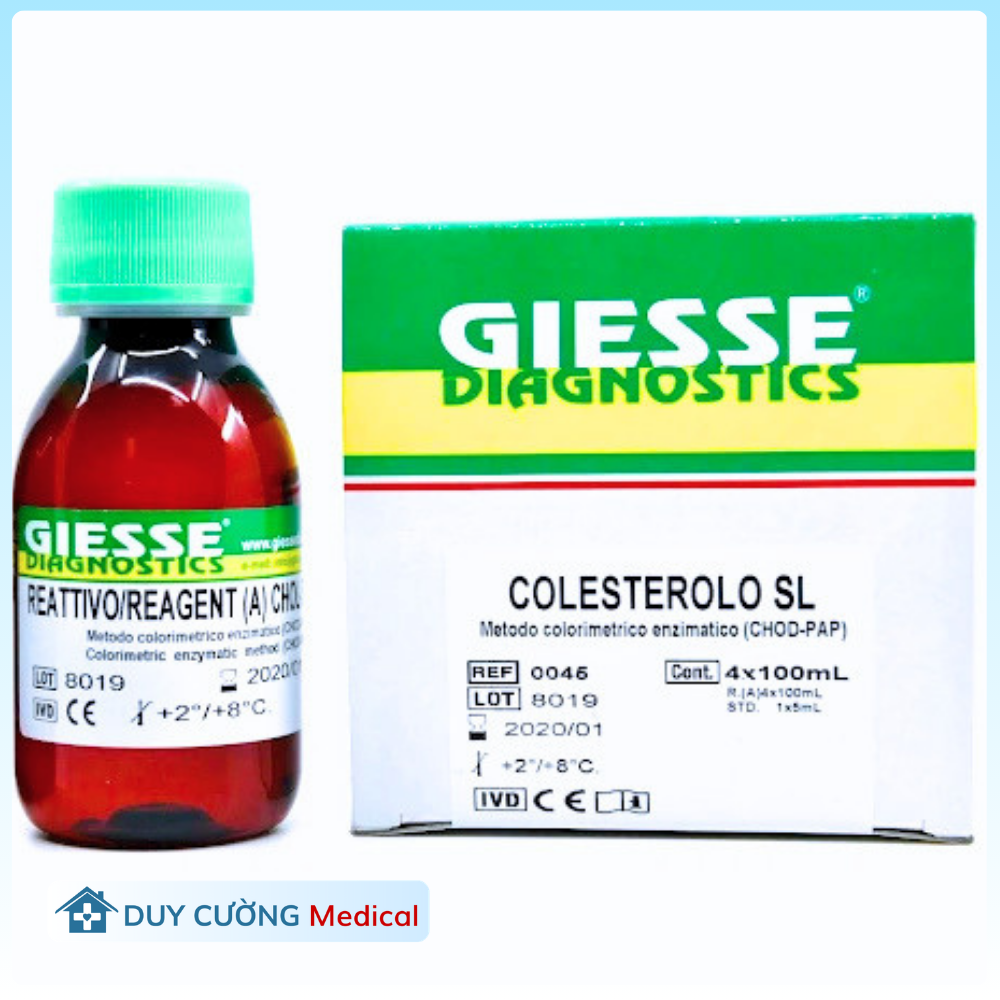 Hóa Chất Sinh Hóa Giesse Diagnostics S.R.L – Italy Chính Hãng | Duy Cường Medical Nhập Khẩu Trực Tiếp Và Phân Phối Toàn Quốc