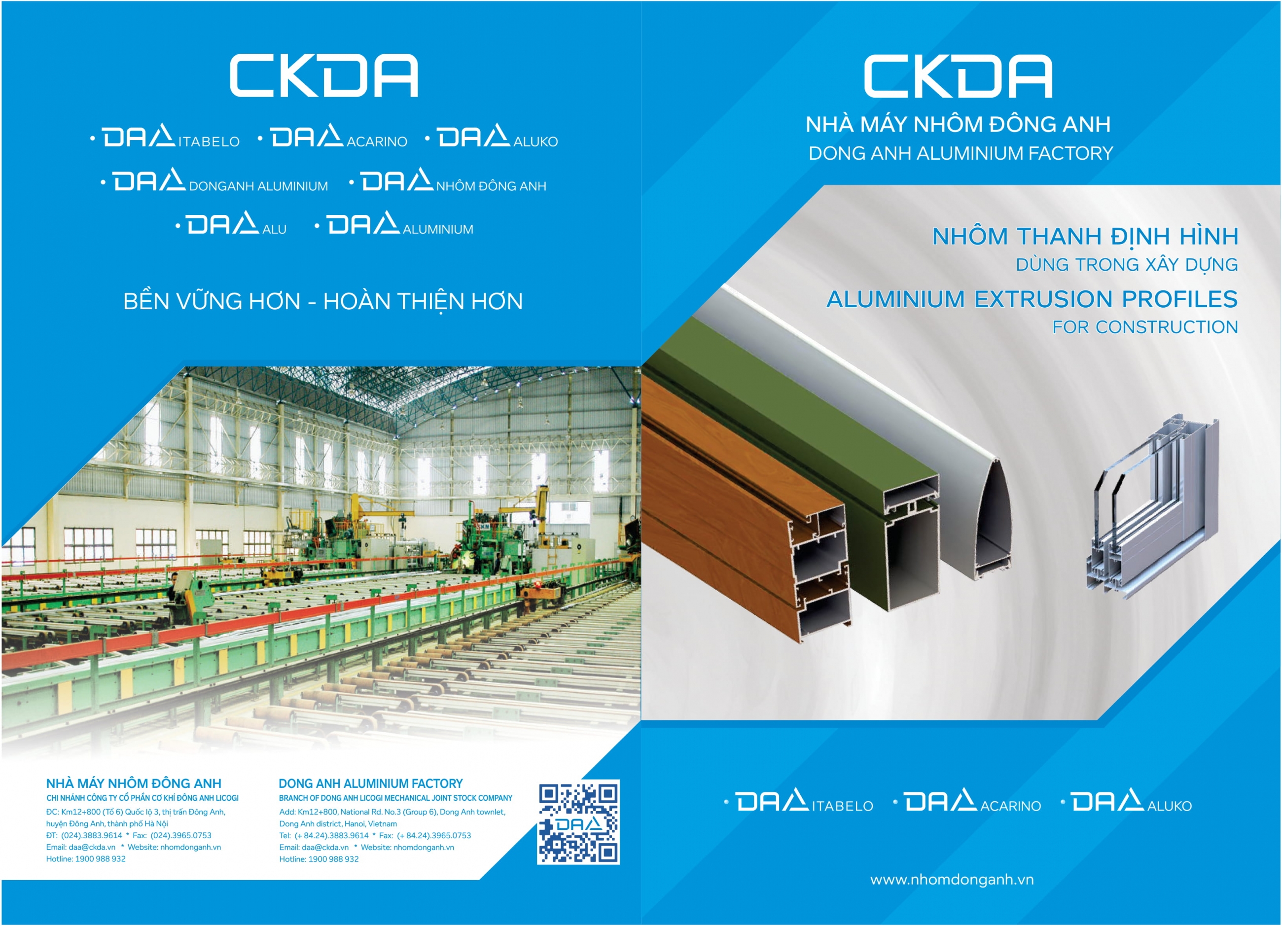 CATALOGUE NHÔM THANH XÂY DỰNG