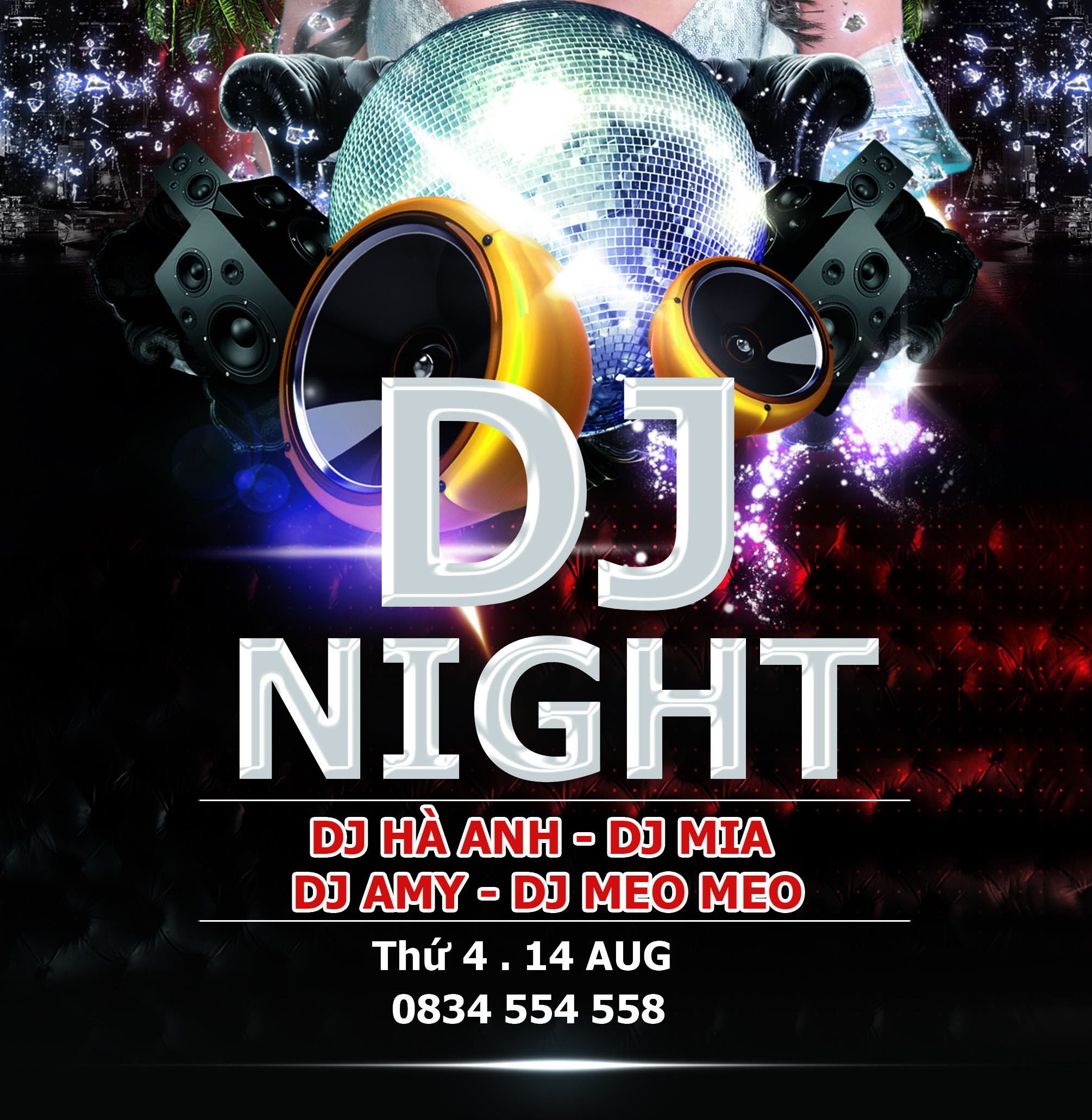 Chương trình nghệ thuật thứ 4 tại nhà hàng Top.U - Dj By Night