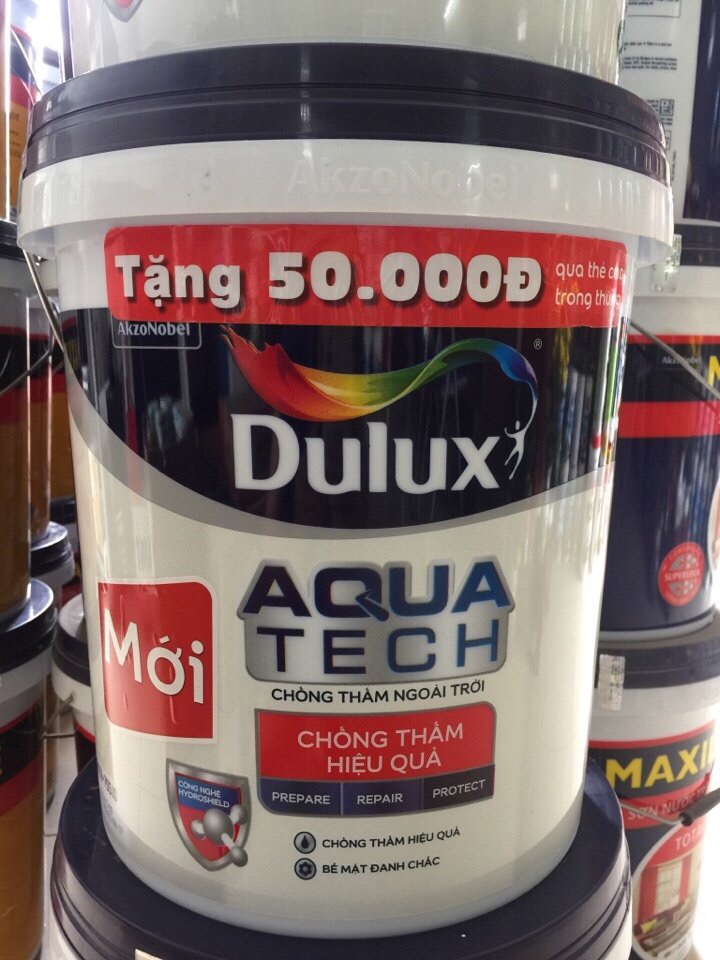 Sơn Dulux chính hãng giá tốt AquaTech Dulux Aquatech Chống Thấm Hiệu Quả