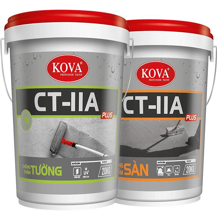 Sơn Kova chống thấm tường đứng được chuyên gia khuyên dùng