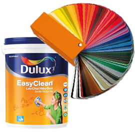 Bảng màu sơn Dulux Easy Clean lau chùi vượt bậc