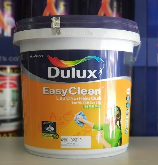 Sơn dulux A991 chính hãng lau chùi hiệu quả