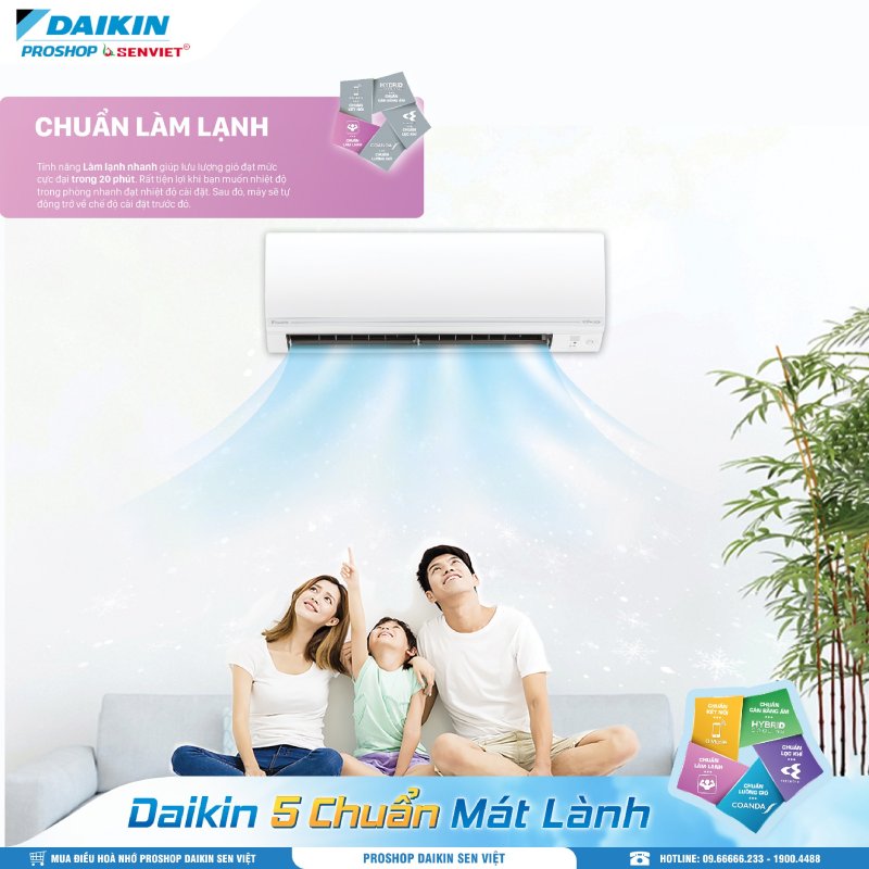 u điểm nổi bật của điều hòa Daikin