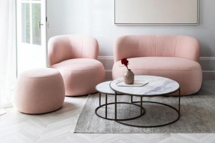 Mẫu bàn ghế sofa mini giá rẻ dành cho phòng ngủ