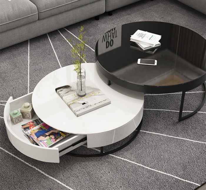 Thiết kế ngăn kéo có thể chứa được nhiều đồ dùng cá nhân