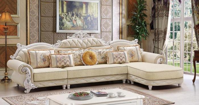 Ghế sofa phong cách tân cổ điển là sự kết hợp của phong cách hiện đại và cổ điển