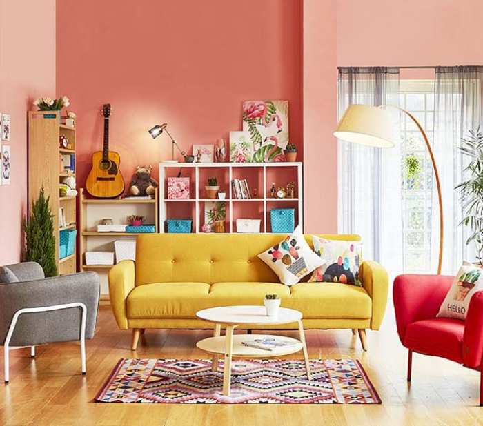 Ghế sofa văng có kích thước nhỏ gọn, giúp tiết kiệm không gian