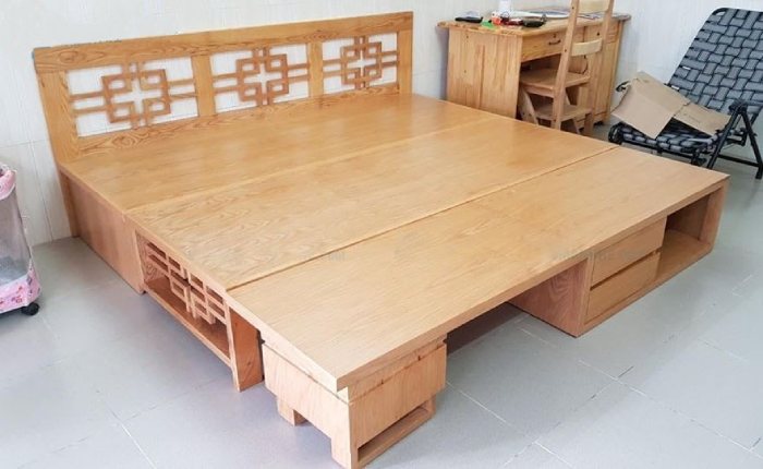 Mẫu sofa kéo ra thành giường ngủ tiện nghi