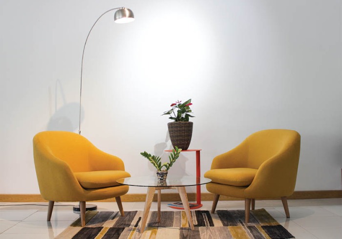 Mẫu sofa đơn với nhiều màu sắc độc đáo, bắt mắt