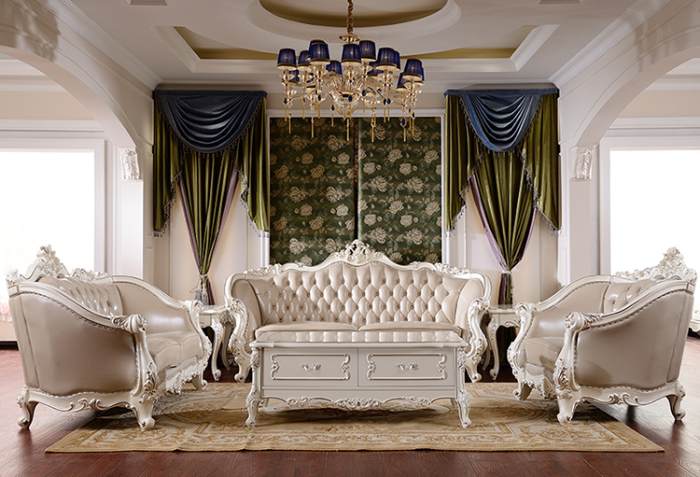 Sản phẩm sofa tân cổ điển nhập khẩu theo phong cách châu Âu