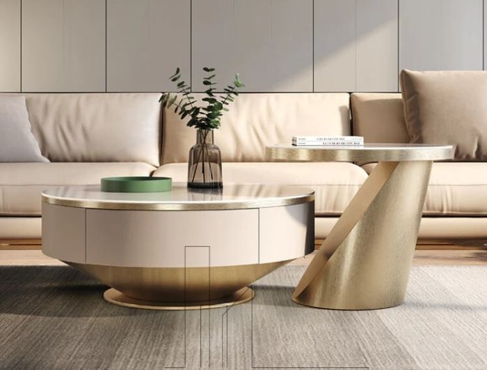 Chọn bàn sofa phù hợp với nội thất trong phòng khách