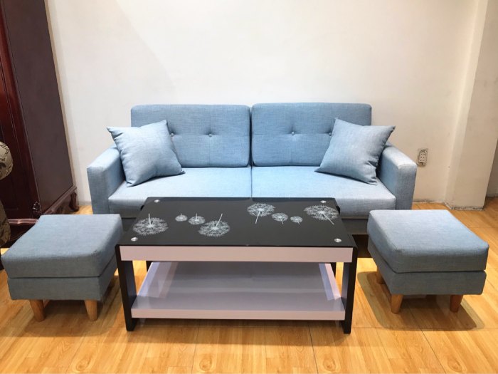 Bộ bàn ghế sofa giá dưới 5 triệu được nhiều gia đình lựa chọn
