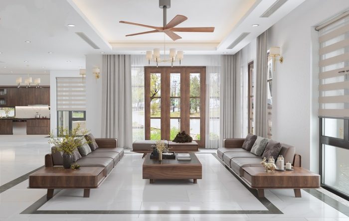 Ghế sofa đẹp làm từ gỗ óc chó đẳng cấp, kiến tạo phong cách hoàn hảo