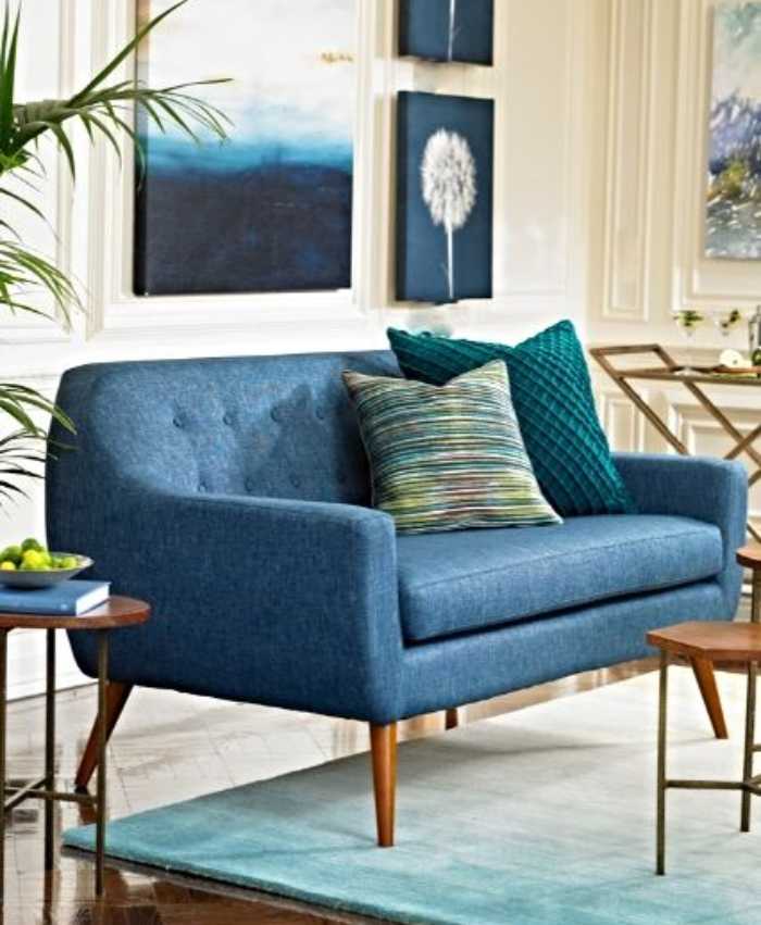 Mẫu ghế sofa nhỏ gọn giá rẻ từ vải bố