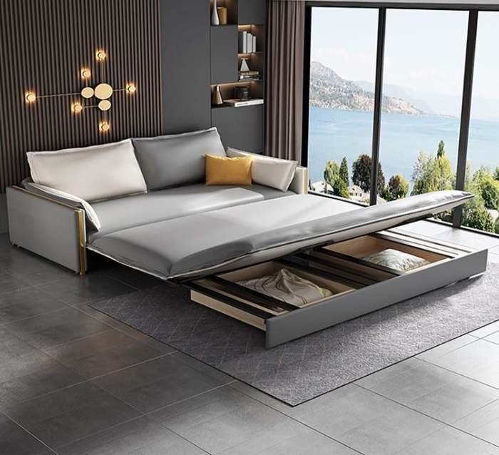 Mẫu sofa kéo ra thành giường giảm giá 50%