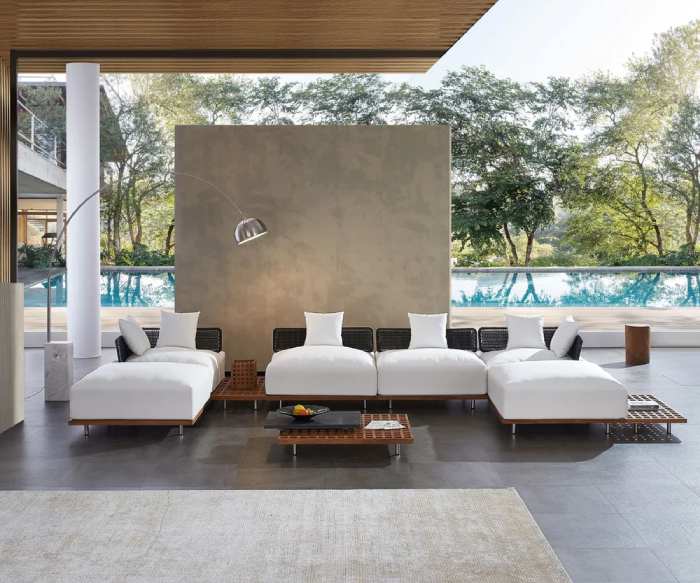 Mẫu sofa phù hợp đặt tại những không gian rộng