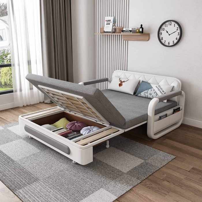 Mẫu sofa kéo ra thành giường ngủ đa năng