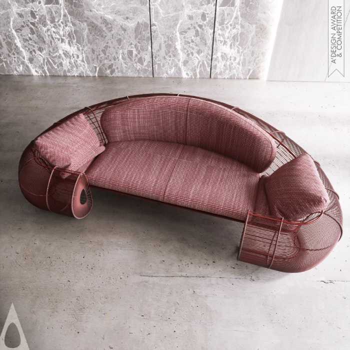 Sofa Shell thoáng mát cho không gian ngoài ban công