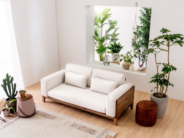 Mẫu ghế 2 chỗ ngồi phù hợp sử dụng tại phòng khách nhỏ