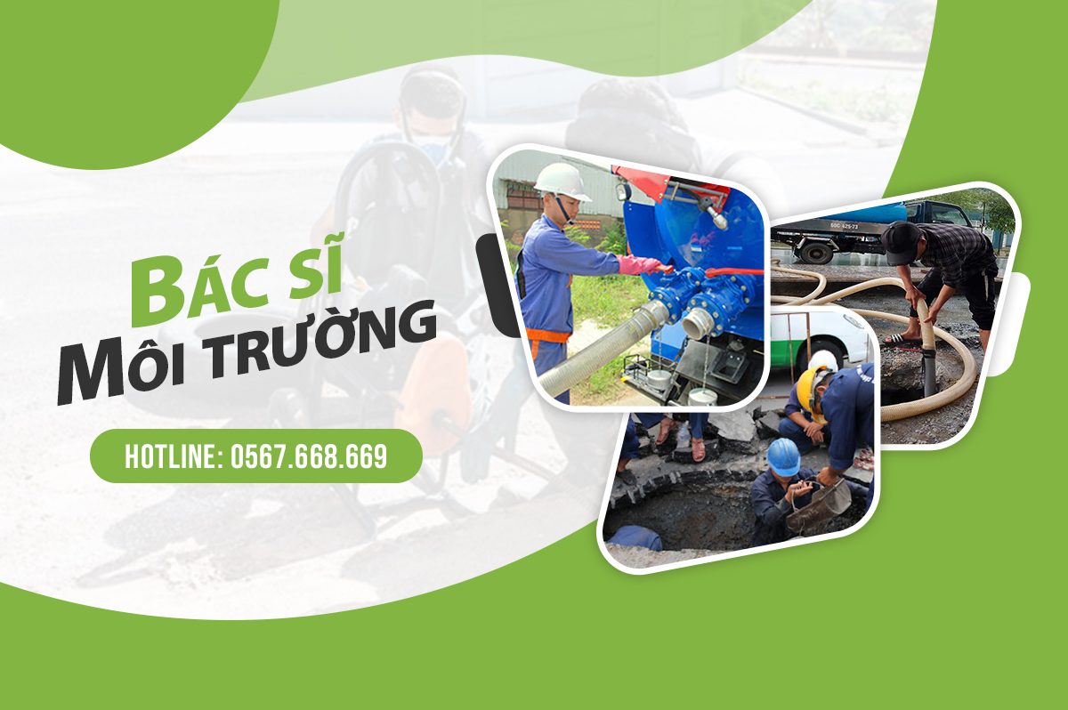 Bác sĩ Môi Trường - đơn vị thông cống nghẹt uy tín tại TPHCM được nhiều người tin dùng
