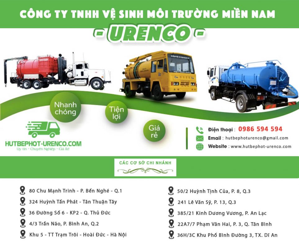 Công ty hút hầm cầu Urenco