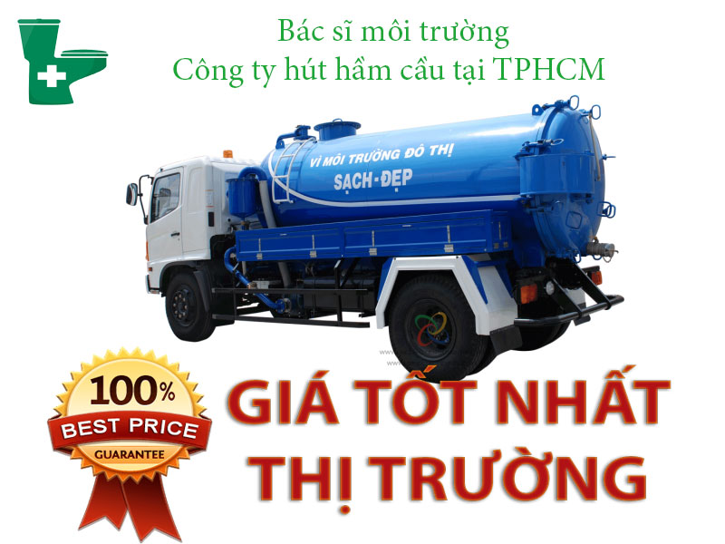 Báo giá dịch vụ hút hầm cầu quận Tân Bình rẻ nhất so với thị trường