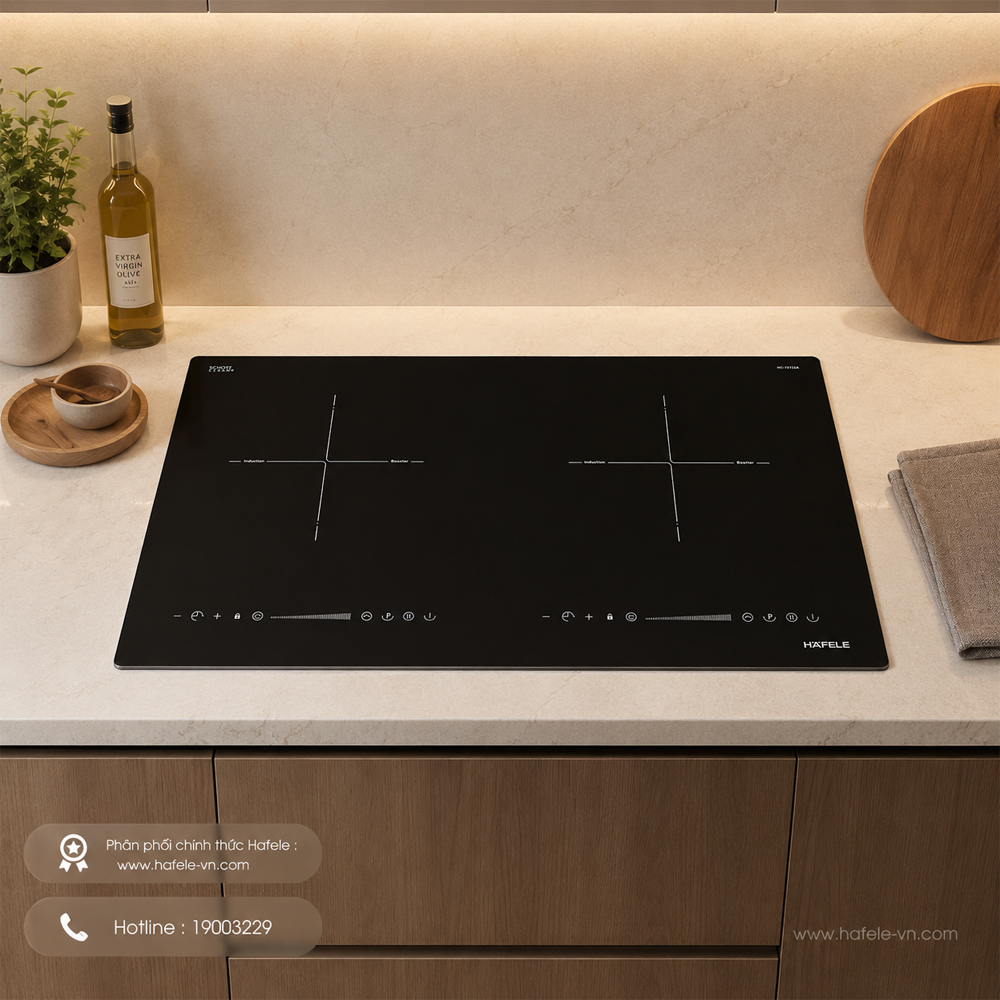 Bếp từ Hafele HC-I3732A phù hợp mặt đá bếp hiện đại