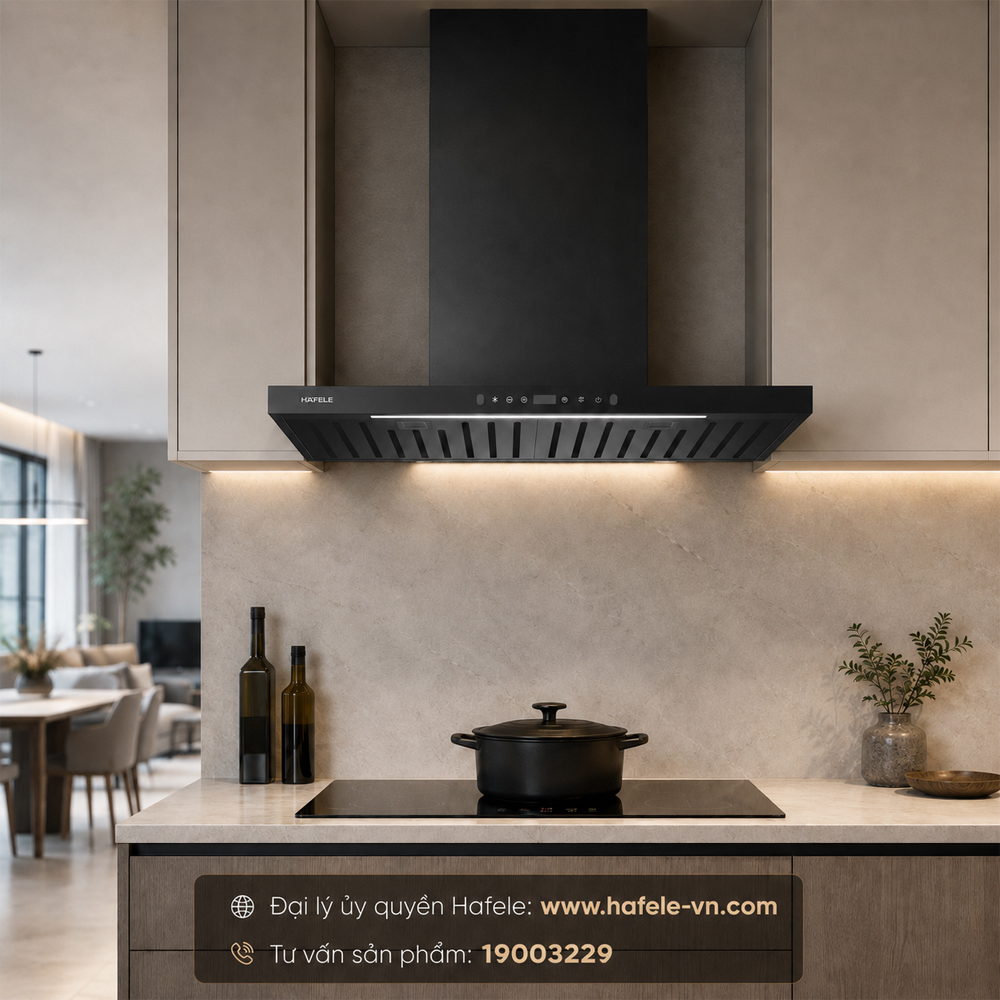 Máy hút mùi Hafele HC-H706WB cho bếp nhà phố