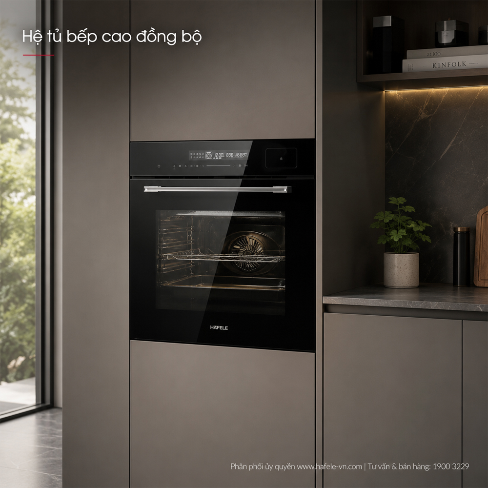 Häfele HSO-8T72A lắp âm trong hệ tủ bếp cao