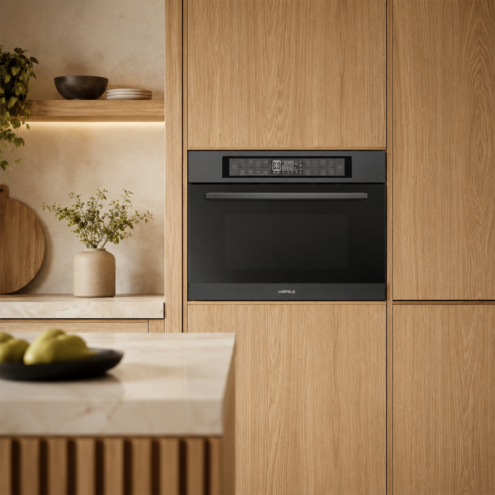 Lò vi sóng kết hợp nướng âm tủ Häfele HC-MWO381B 38 lít mã 495.10.044