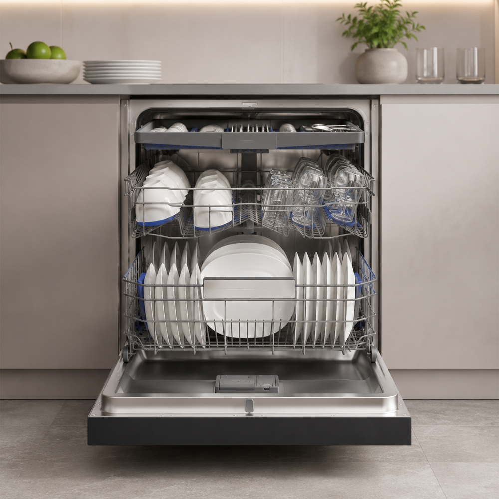 Khoang rửa 15 bộ và 3 tầng giàn của Häfele HDW-B6054B