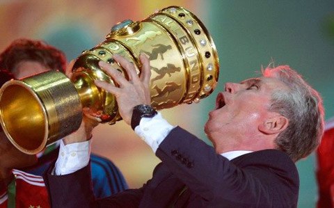 Jupp Heynckes đạt đỉnh vinh quang vào cuối sự nghiệp.