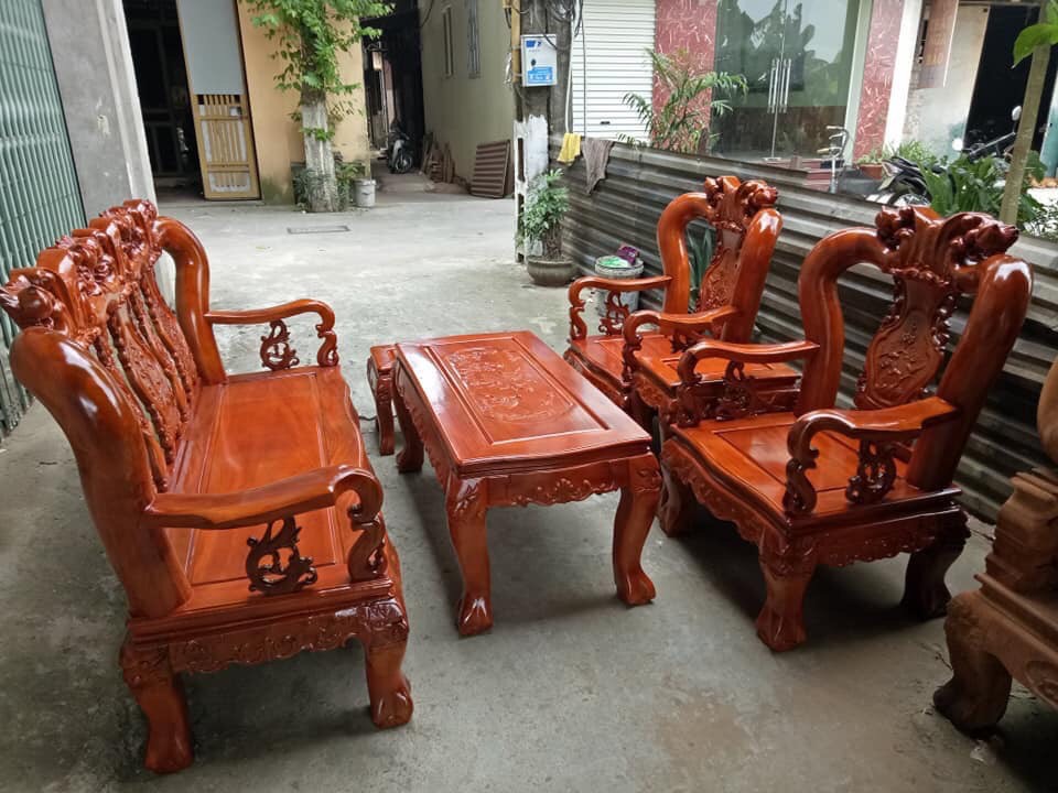 bộ bàn ghế gỗ